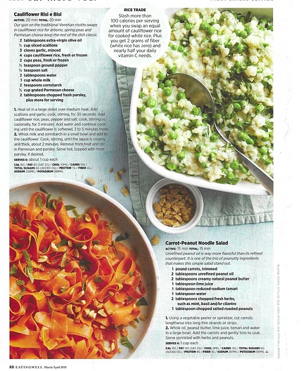Carrot Peanut noodle Salad