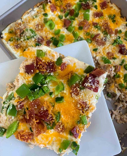 Jalapeño Popper Chicken Casserole