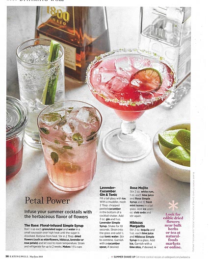 Floral-Infused Simple Syrup
