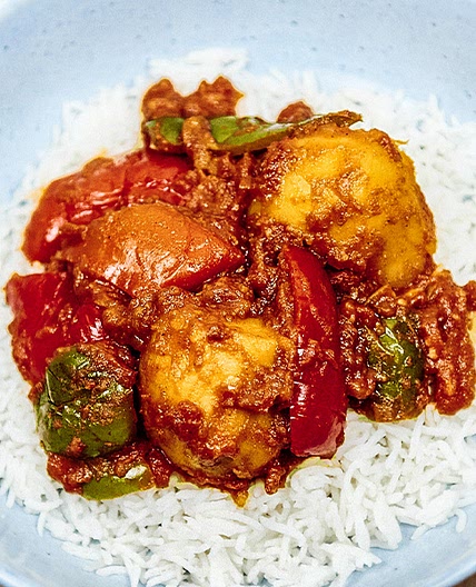 Potato & pepper curry