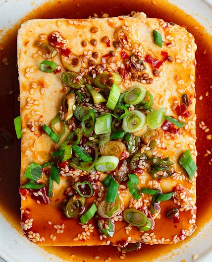 10-Minute Sesame Soy Silken Tofu