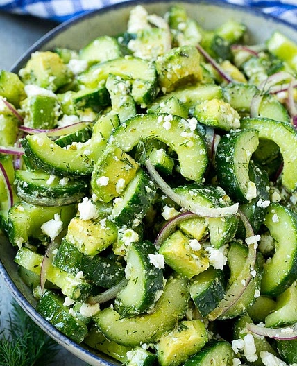 Cucumber Feta Salad