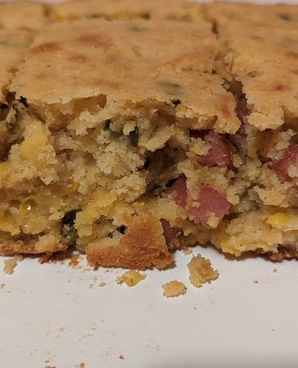 Spam Cornbread Casserole