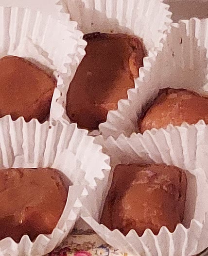 Homemade caramels