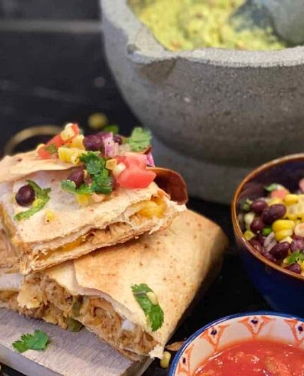 Oven Baked Chicken Quesadillas