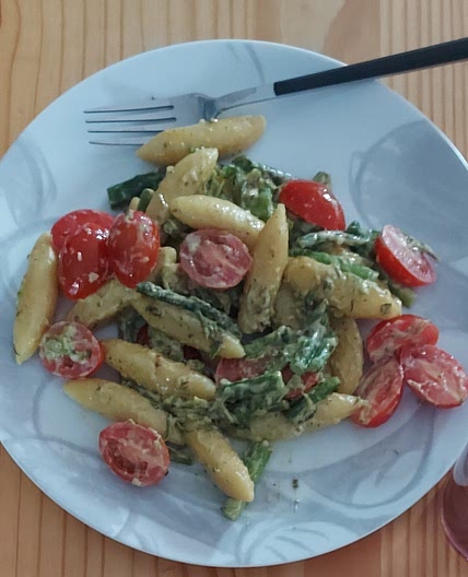 Spargel-Schupfnudel-Pfanne