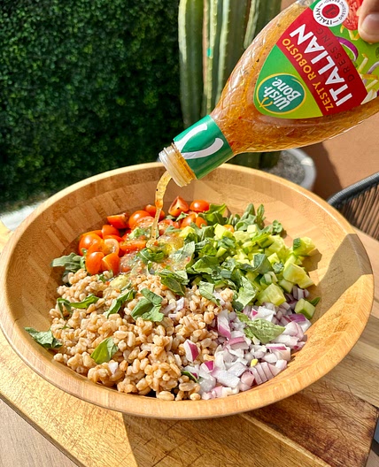 Spring Farro Salad