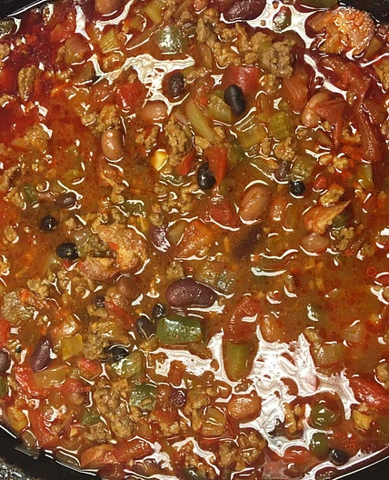Beef & Chouriço Chili