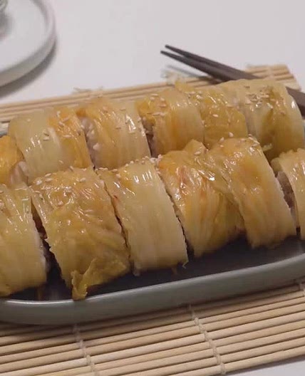 묵은지 참치말이