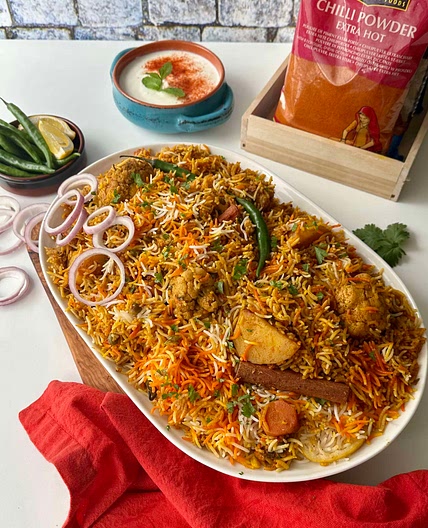 Veg Dum Biryani 