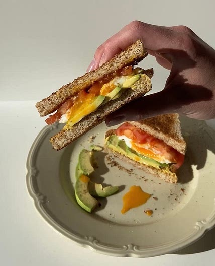 Healthy sandwich 