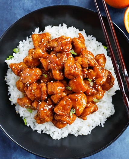 Orange chicken