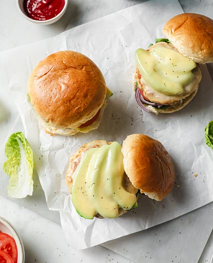 Avocado Turkey Burgers