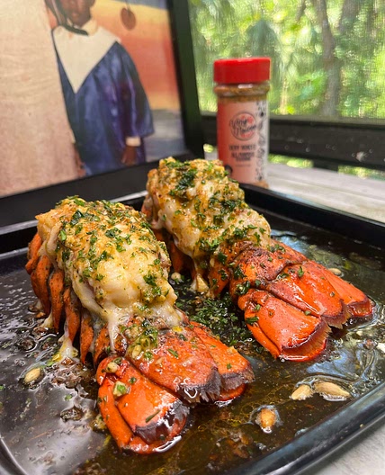 Garlic Butter Lobster Tails 