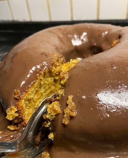 Bolo de cenoura