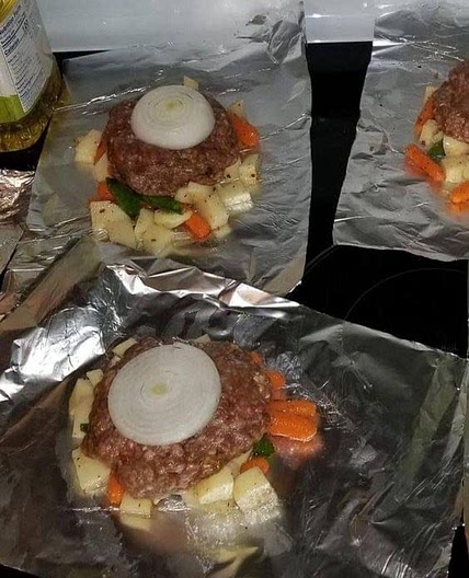 Burger Foil Packets