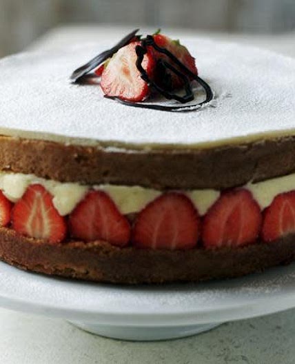 Fraisier Cake
