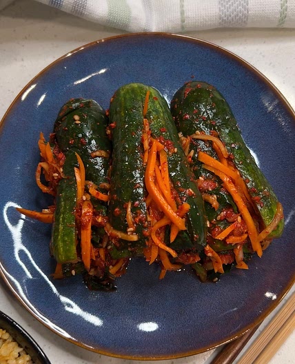 Stuffed Cucumber Kimchi
