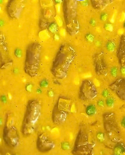 Curried Sausages