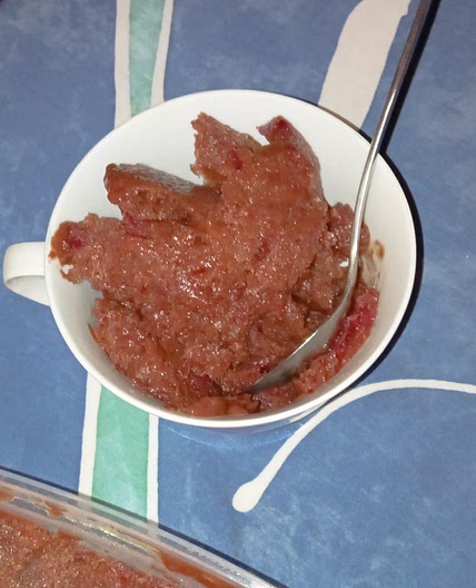 Choco-cherry nice cream