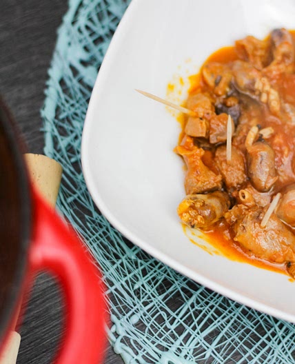 Receita de Miúdos de Frango à Portuguesa - Clara de Sousa