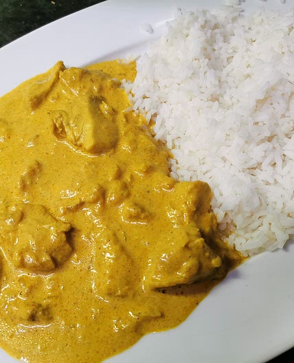 Arroz con pollo al curry 🍛