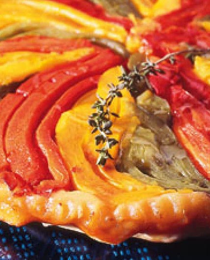 Tatin aux poivrons