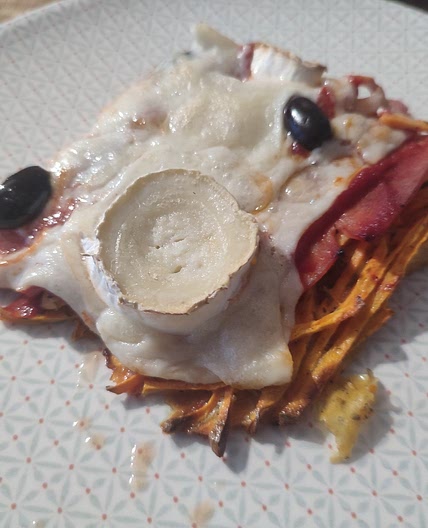Pizza patate douce