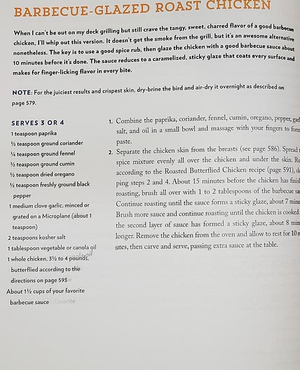 Barbecue-Glazed Roast Chicken