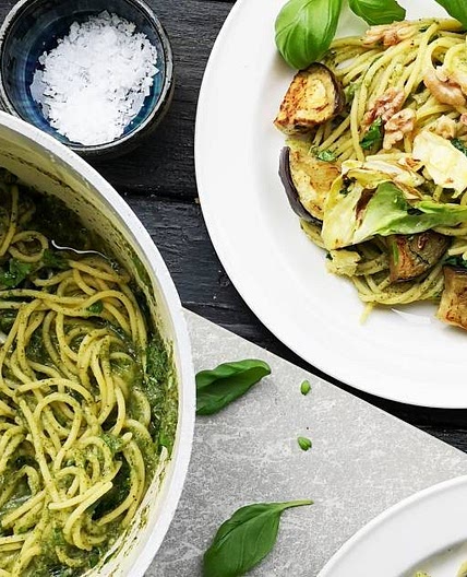 Vegansk nässelpestopasta | Välj Vego - En inspirationssajt av Dj