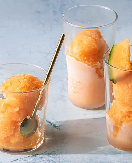 Cantaloupe Sorbet