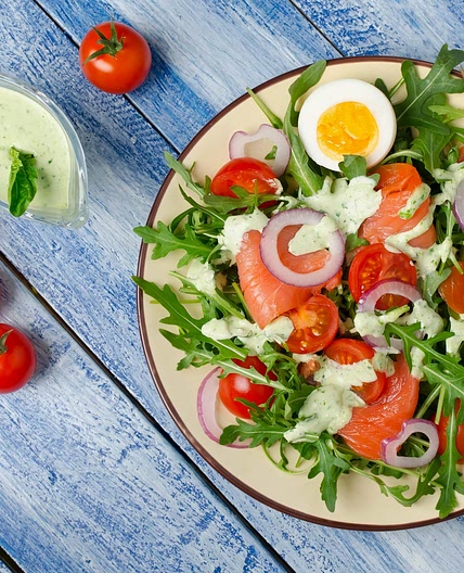 Smoked Salmon and Egg Salad
