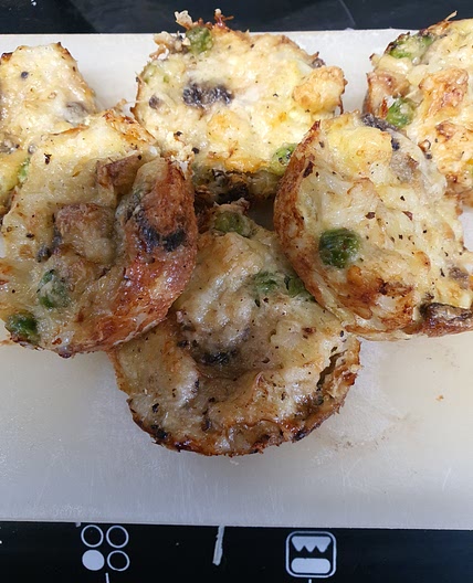 Mum's cauliflower cheese egg cups