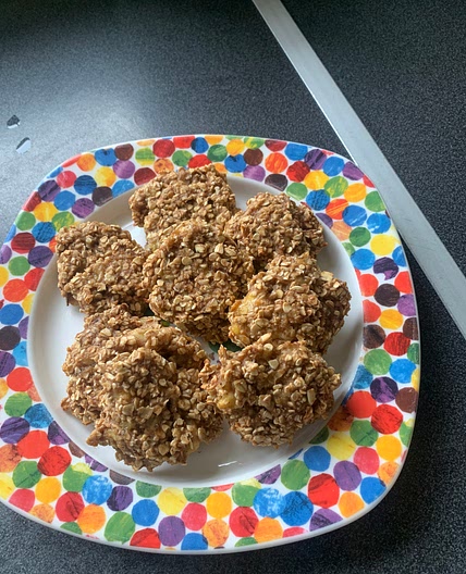 Banana Oat Cookies