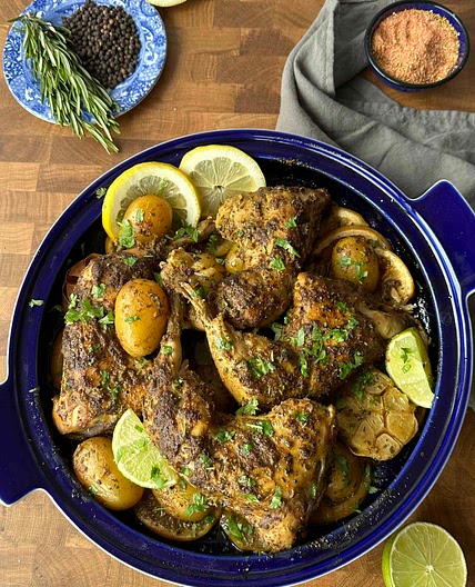 Lemon Chicken ( Moroccan Inspired) 