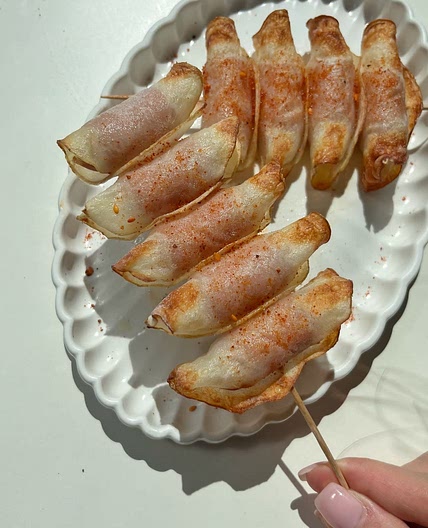 FUN & EASY potato sausage skewers!