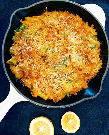 Sesame Lemon Miso Mac and Cheese