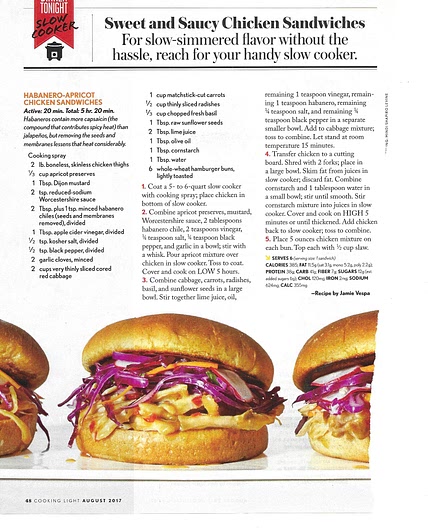 Habanero Apricot Chicken Sandwiches