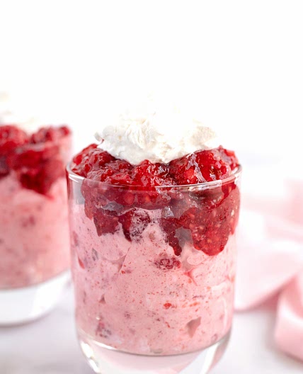 Raspberry Parfait Dessert
