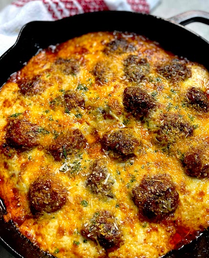 Mozzarella Meatballs 