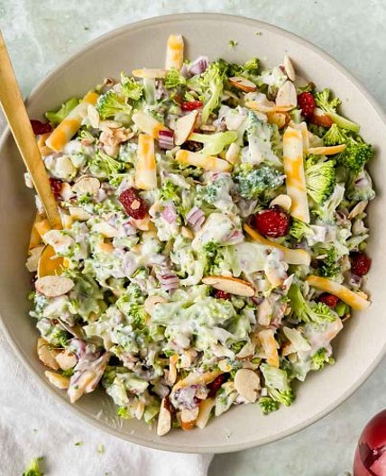 Greek Yogurt Broccoli Salad
