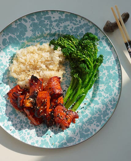 15-minute Korean gochujang salmon
