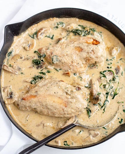 Creamy Coriander Chicken