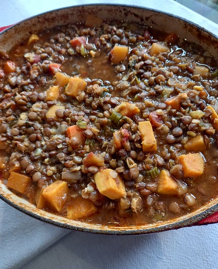 Eastern Mediterranean Lentil Stew