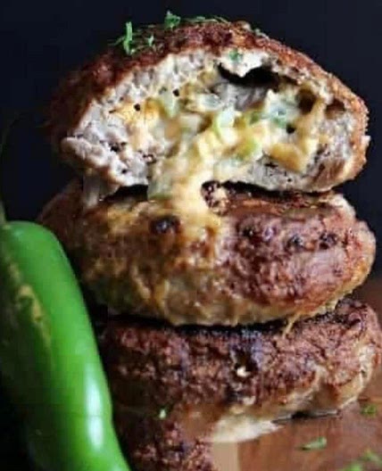 Jalapeno Cheddar Turkey Burgers 🌶️🧀🤗🌶️🧀🤗🌶️🧀🤗🌶️🧀🤗🌶️🧀🤗🌶️🧀