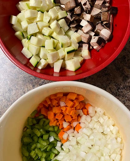Summer vegetable rice