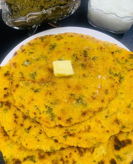 Spiced Makki ki Roti
