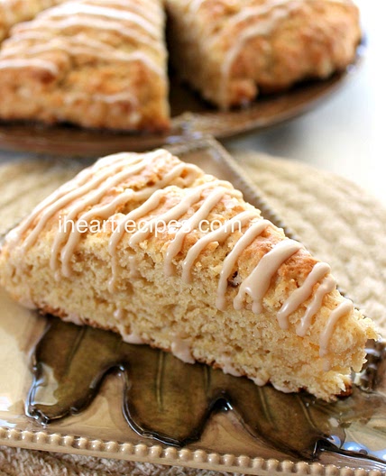Brown Butter Maple Scones