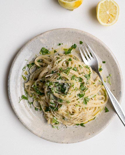 10-Minuten-Pasta al Limone
