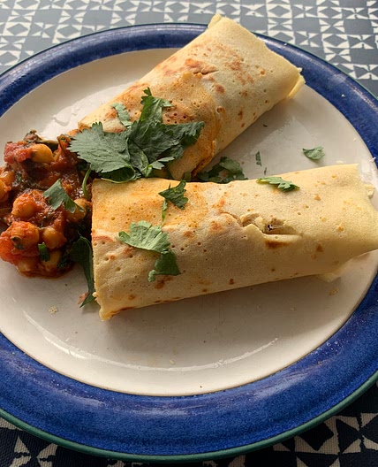Savoury Chickpea Pancakes